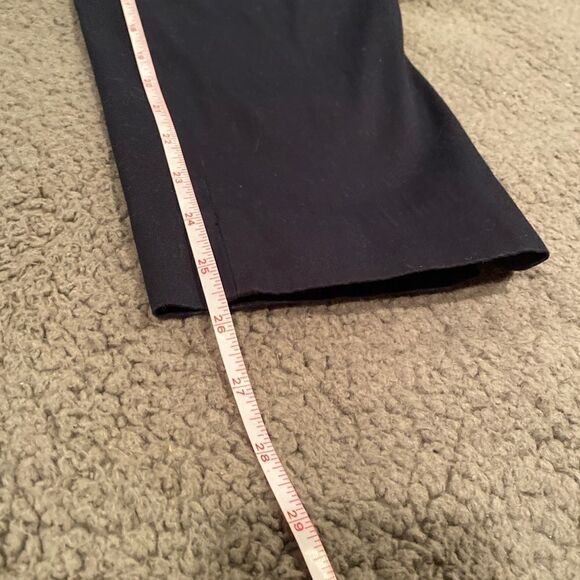 Talbots Navy The Perfect Crop Pants Flat Front Size 6 - Picture 8 of 11